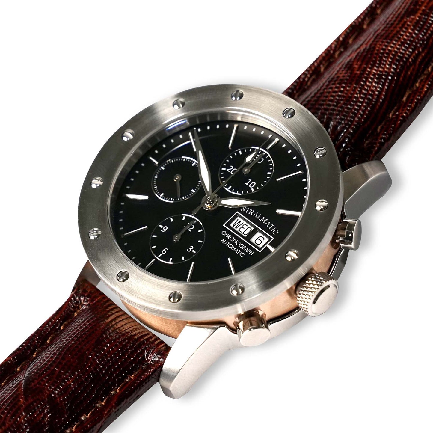 Störtebeker Automatik Chronograph schwarz, Ref. SB-35302