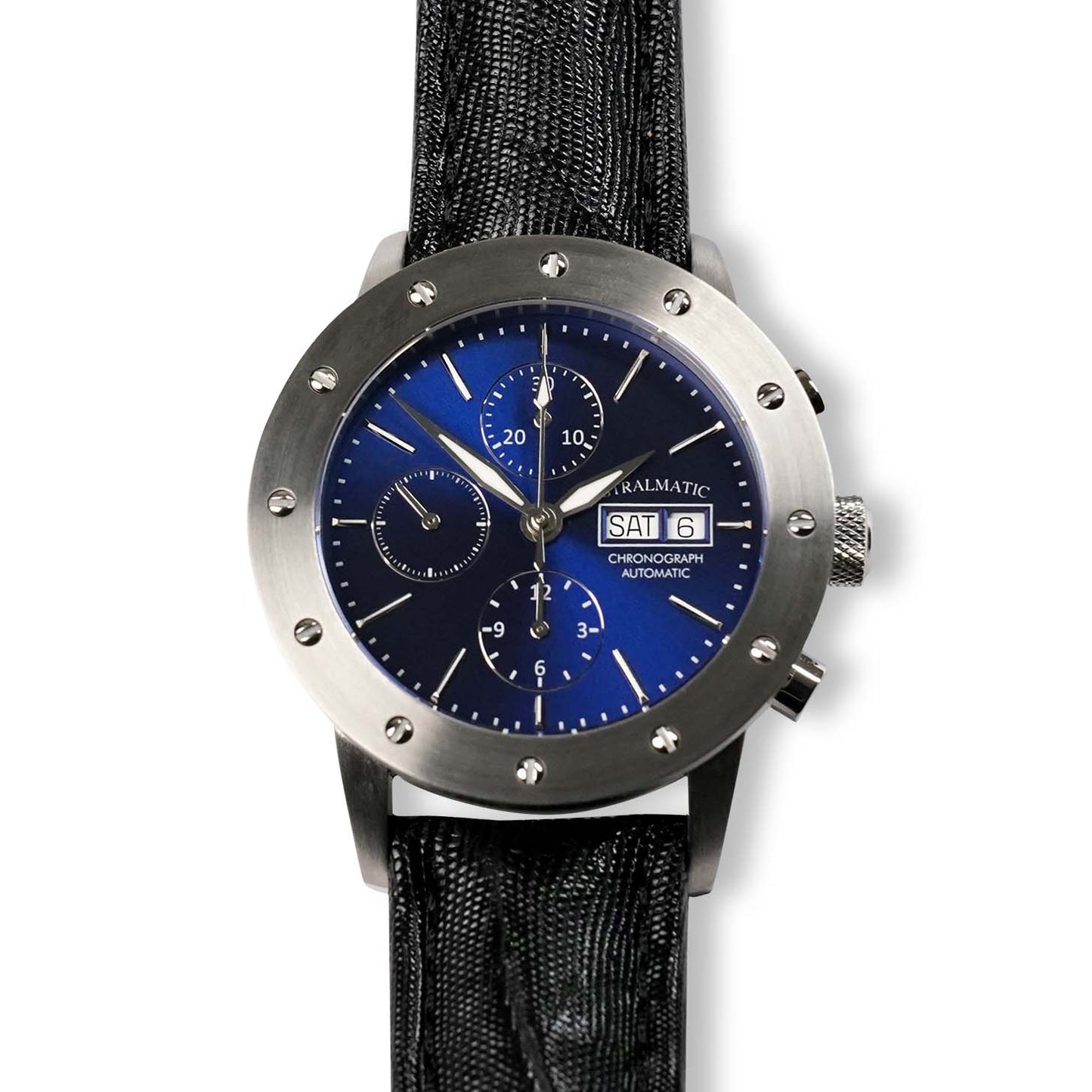 Störtebeker Automatik Chronograph blau, Ref. SB-15303