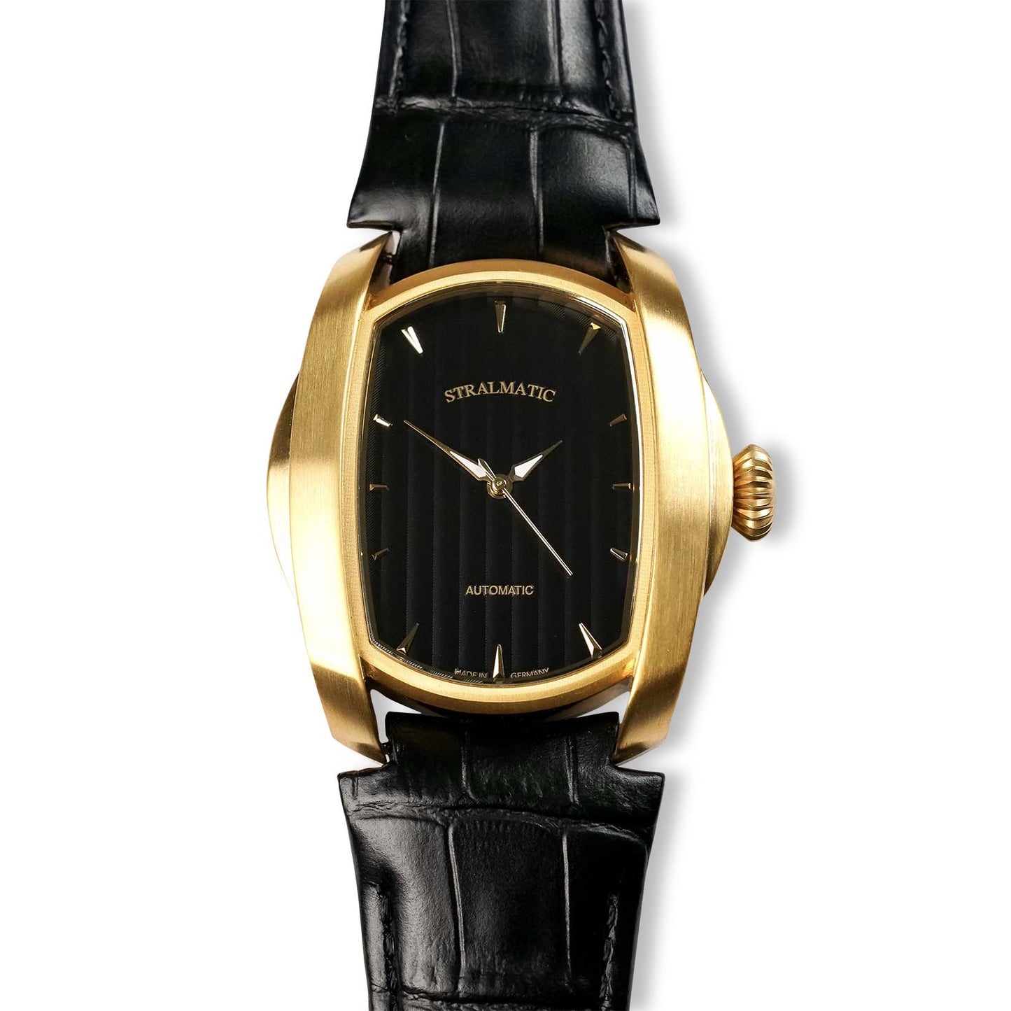 Rügen Tonneau gold-schwarz, Ref. SR-220211