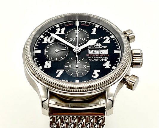 Arkona Vintage Flieger Chronometer Automatik Chronograph, Ref. SA-14023