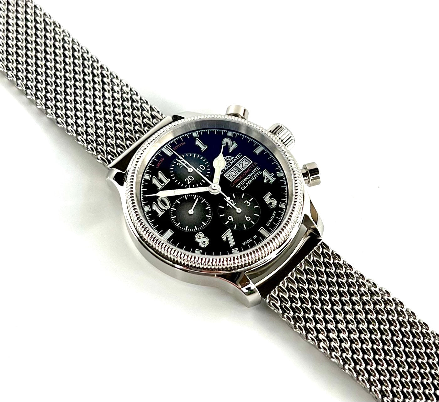 Arkona Vintage Flieger Chronometer Automatik Chronograph, Ref. SA-14023
