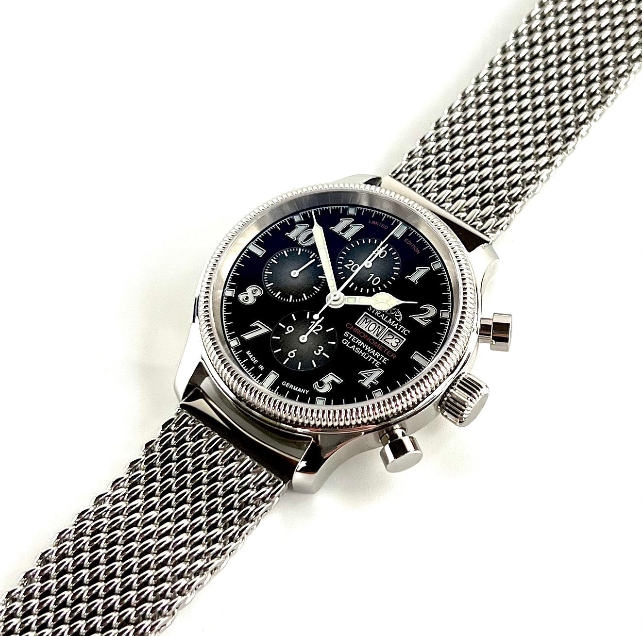 Arkona Vintage Flieger Chronometer Automatik Chronograph, Ref. SA-14023