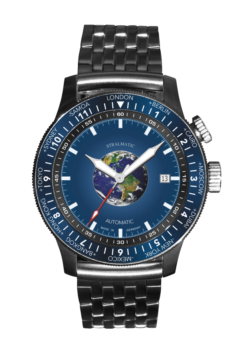 Arkona Flieger Automatik Worldtimer, Ref. SAP-110201