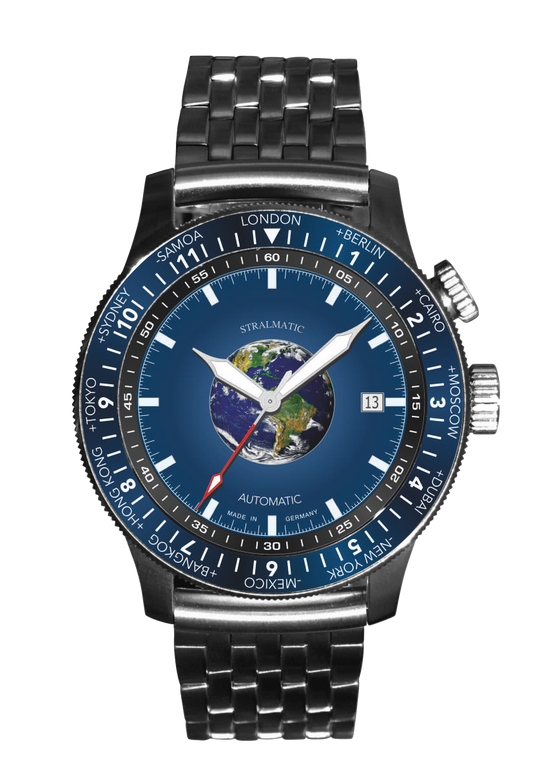 Arkona Flieger Automatik Worldtimer, Ref. SAP-110201
