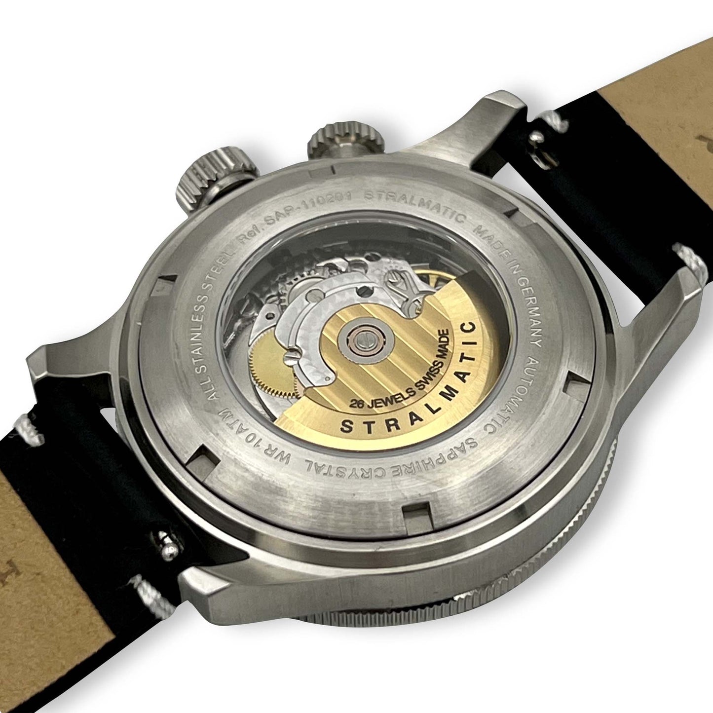 Arkona Flieger Automatik Flightplotter Lederband, Ref. SAP-110201L