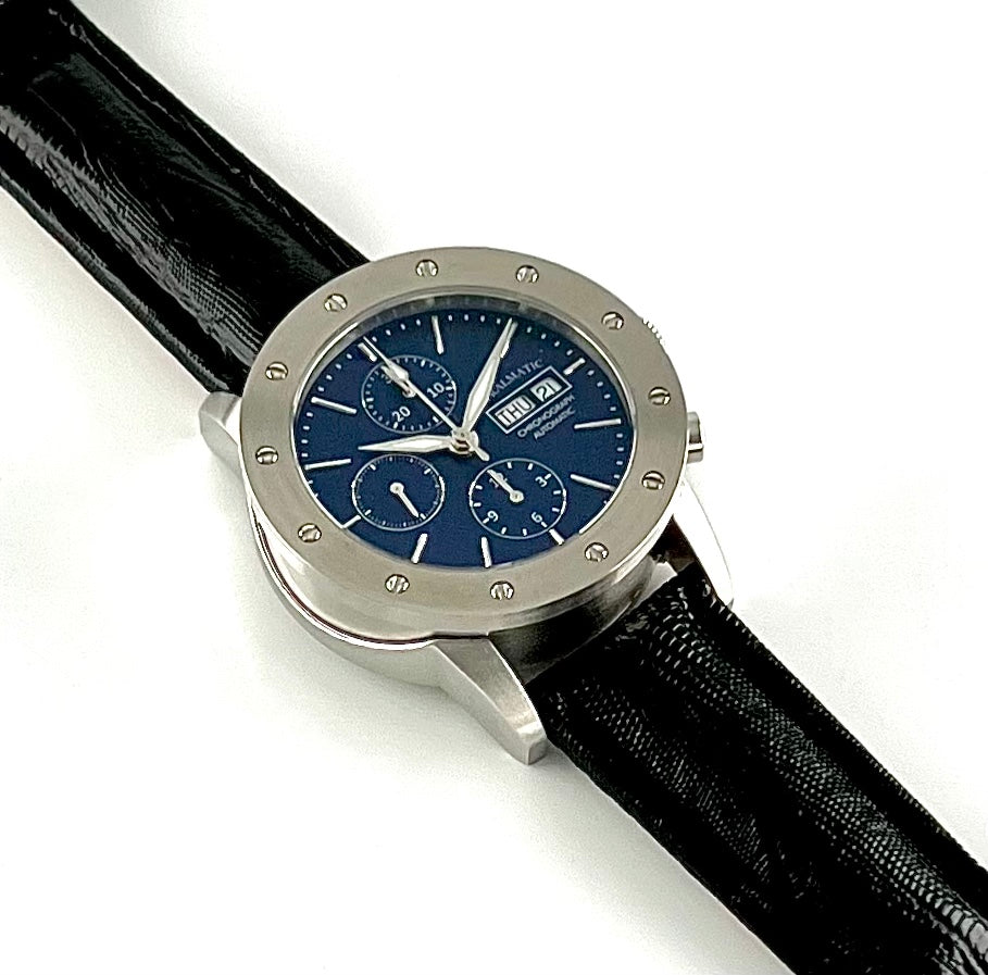 Störtebeker Automatik Chronograph blau, Ref. SB-15303