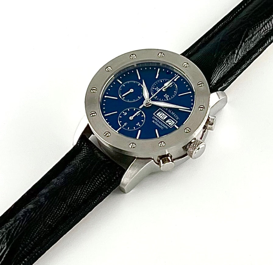 Störtebeker Automatik Chronograph blau, Ref. SB-15303