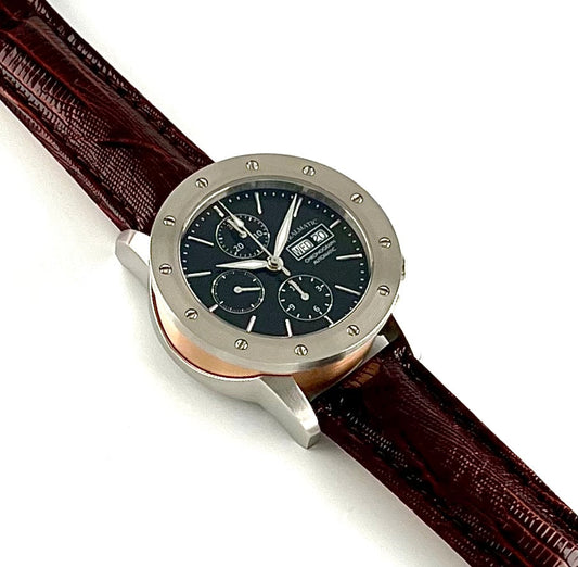 Störtebeker Automatik Chronograph schwarz, Ref. SB-35302