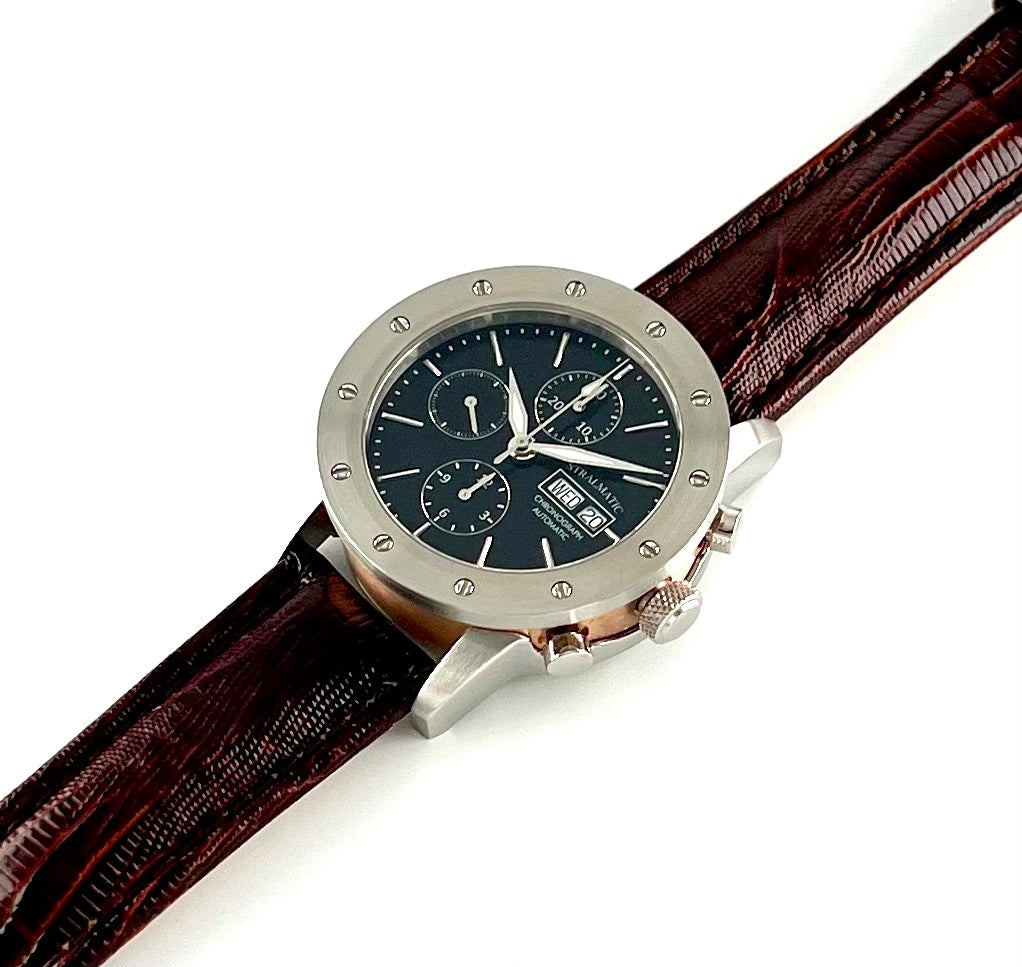 Störtebeker Automatik Chronograph schwarz, Ref. SB-35302